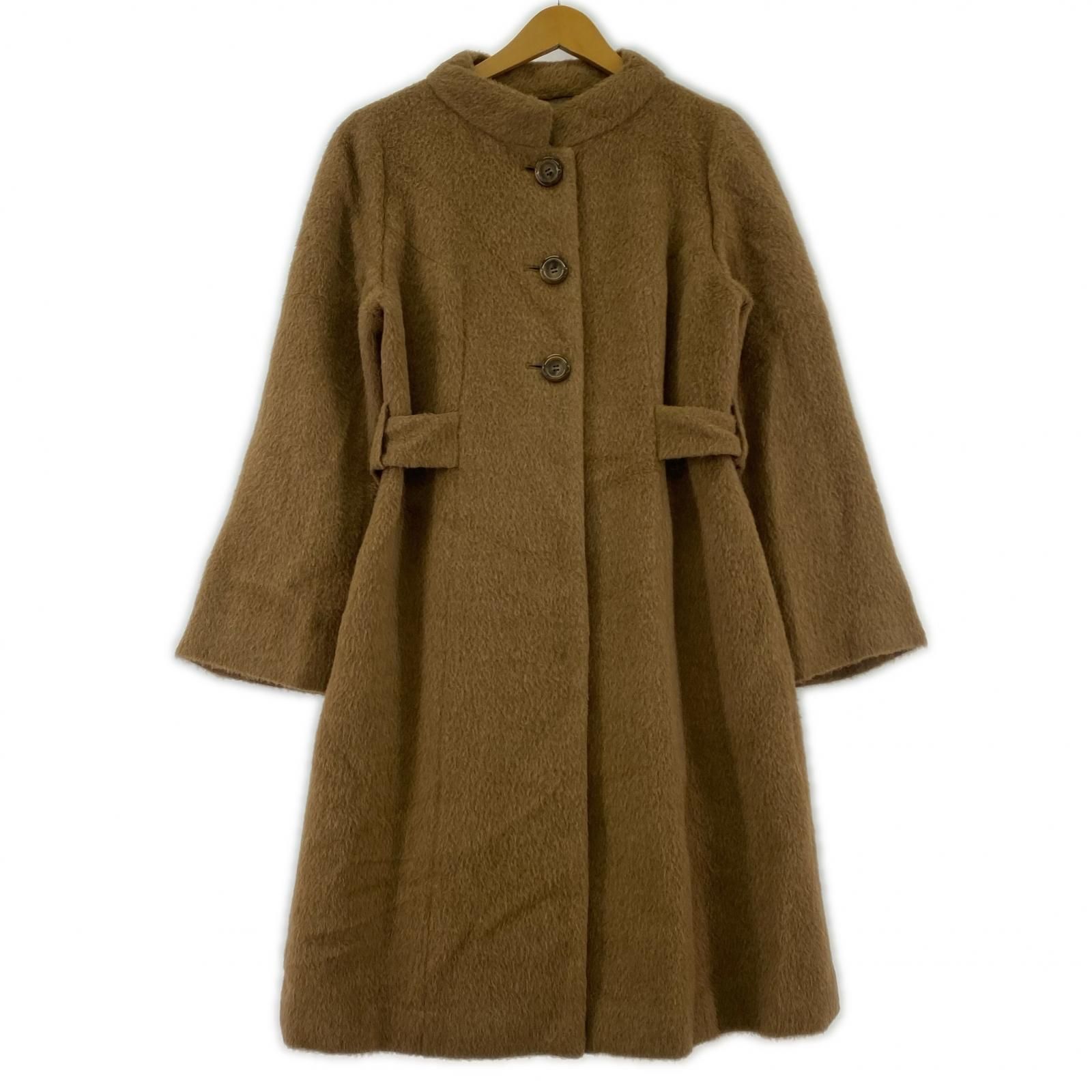 BALLSEY ボールジー アルパカ混 シャギーコート size表記なし/キャメル