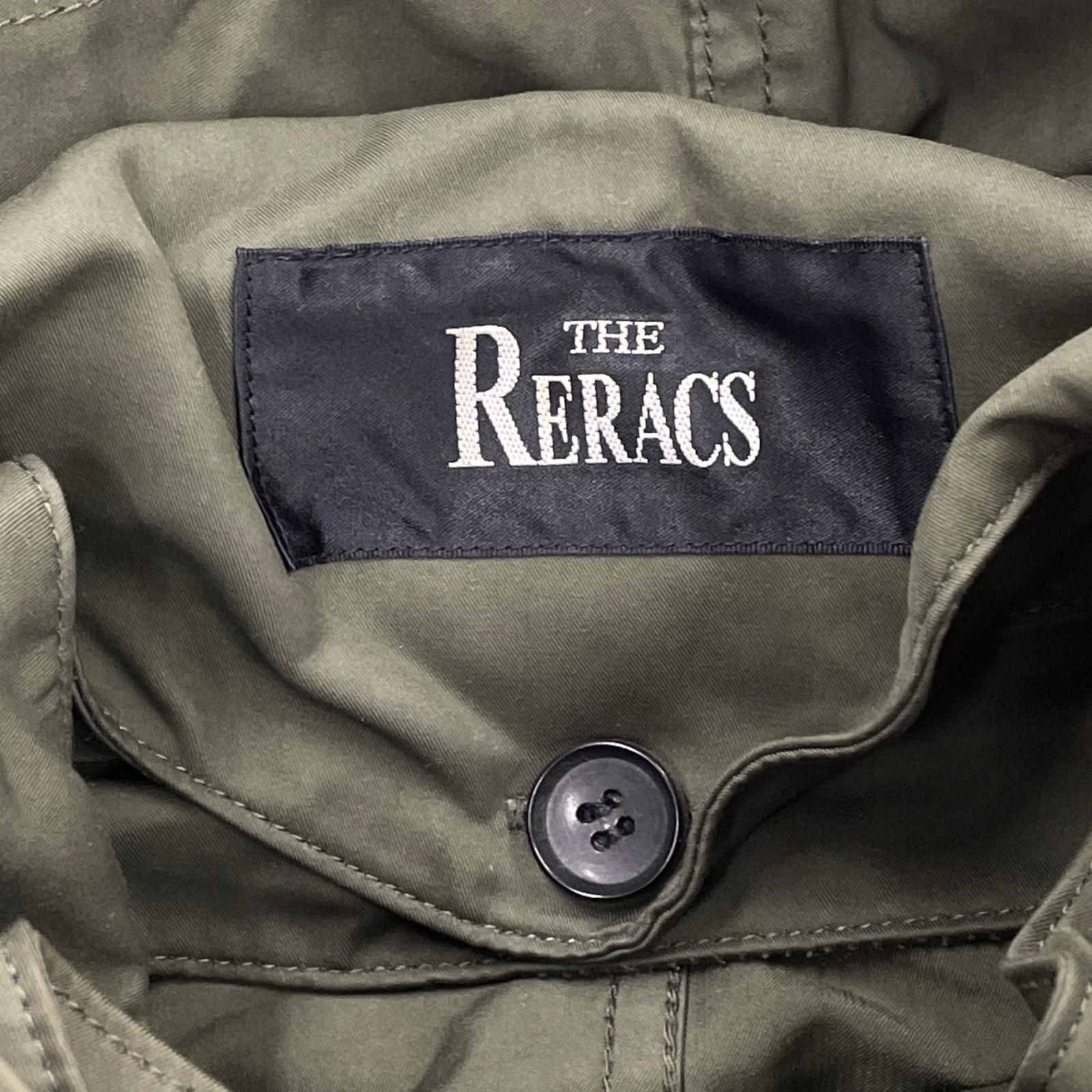 THE RERACS リラクス フード付きオリーブ ダウンジャケット サイズ36