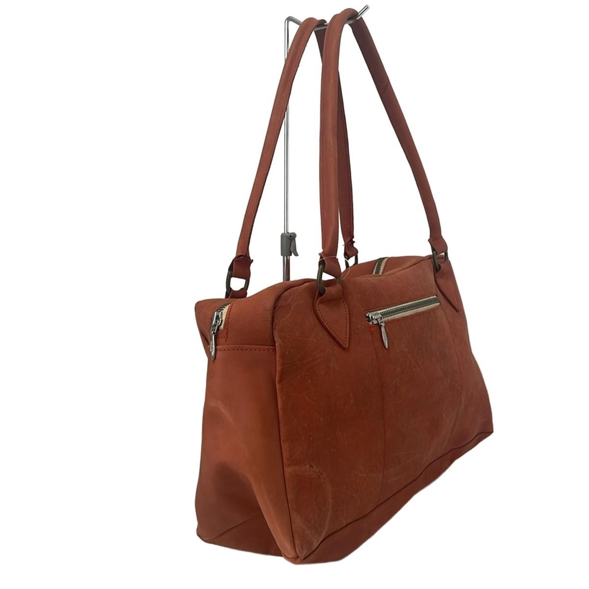 PaulHarden ポールハーデン ブラウンレザーショルダーバッグ PaulHarnden(ポールハーデン) ショルダーバッグ - ブラウン - メルカリ