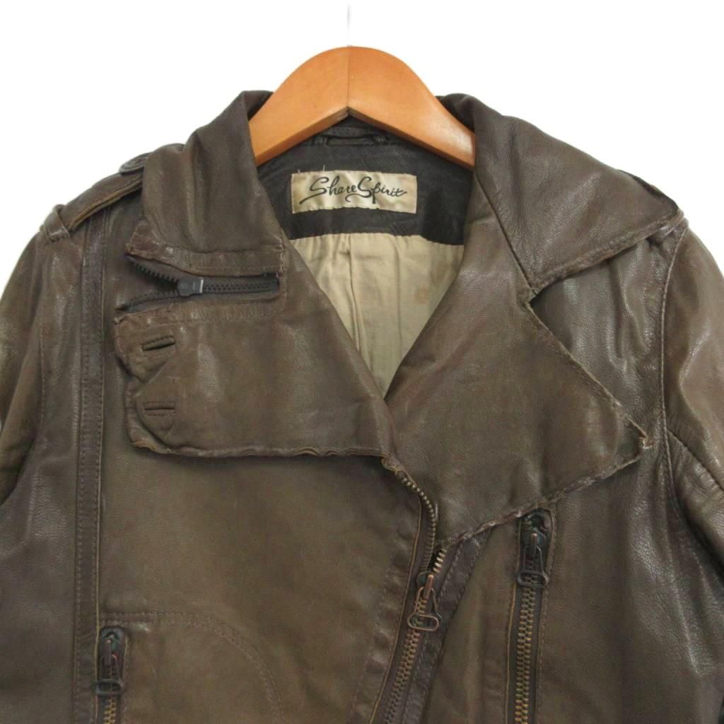 シェアースピリット SHARE SPIRIT 00s Archive Goat Leather Riders