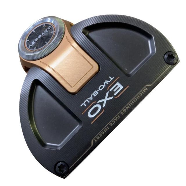 中古】 オデッセイ EXO TWO・BALL 34インチ(ゴールド) パター PT