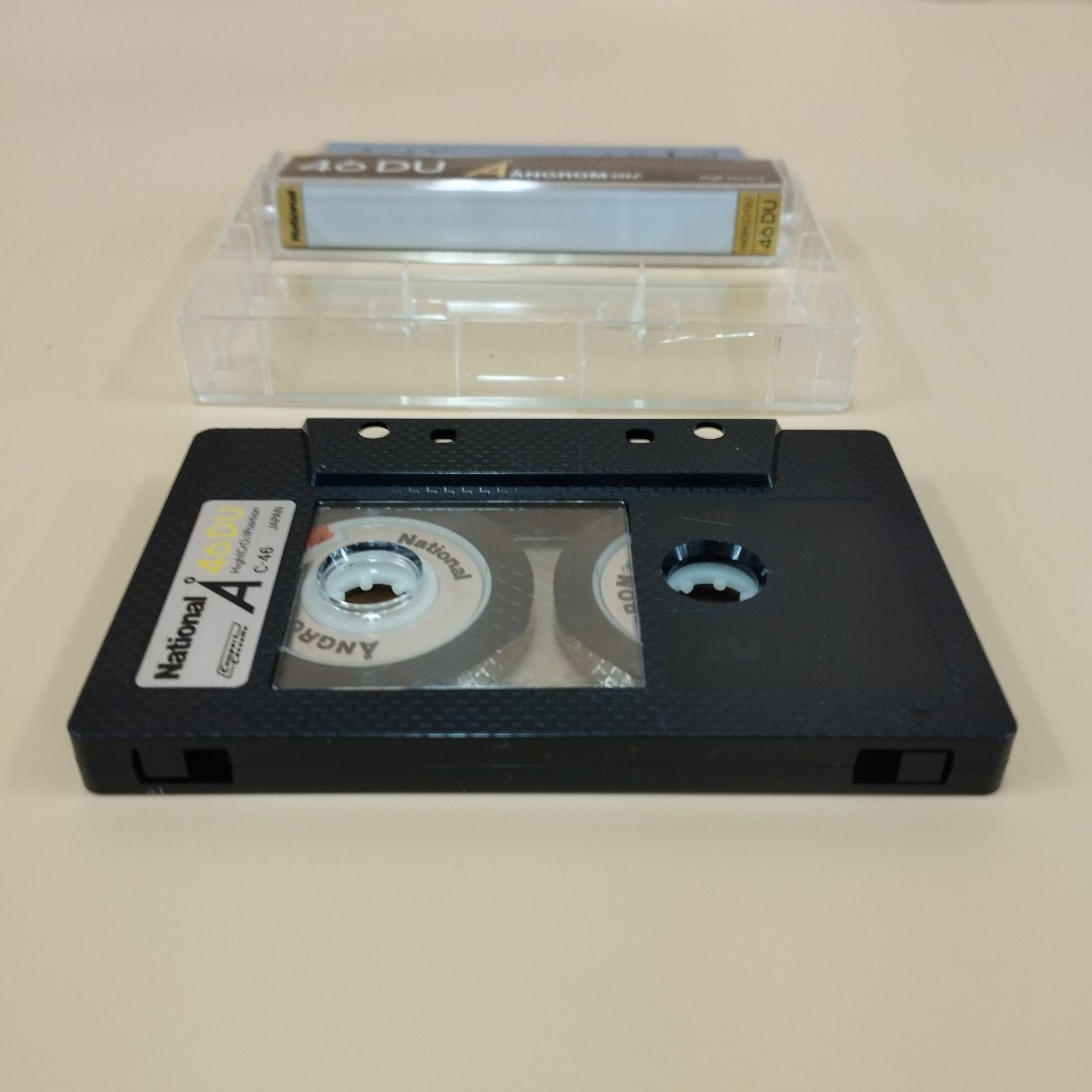 D10120】中古 カセットテープ ナショナル 46DU ANGROM 46分 ハイポジ 1