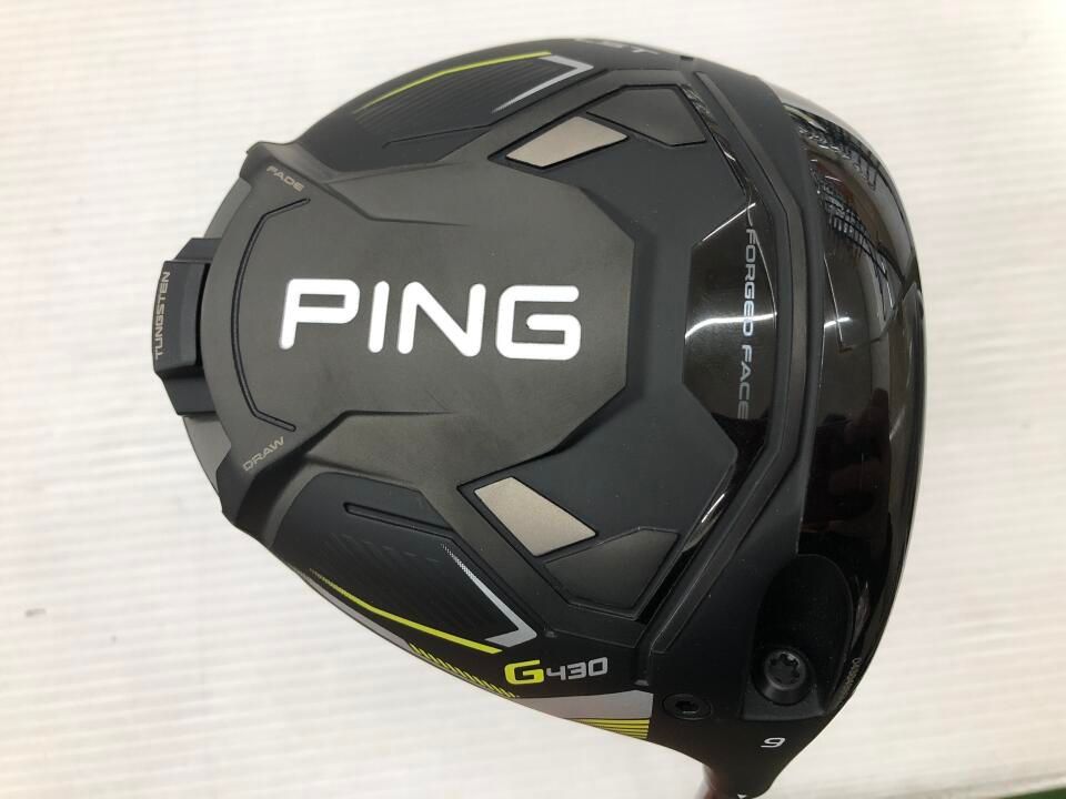 ピン G430 LST 9度 ALTA J CB BLACK SRフレックス ドライバー 中古