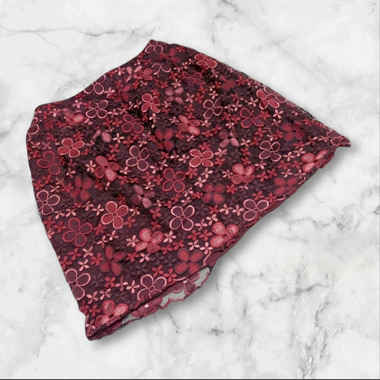 M'S GRACY 花柄刺繍 フレアスカート サイズ40 新品⭐️エムズ