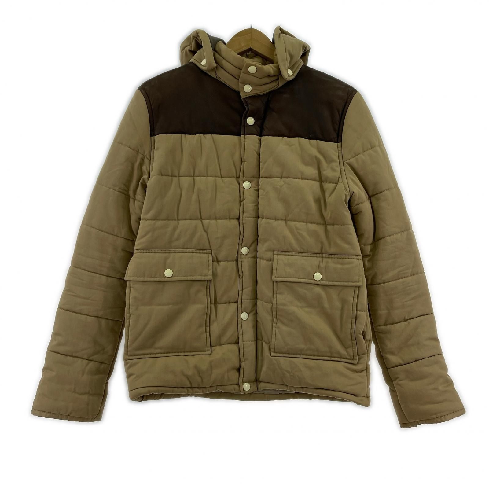 A.P.C. アーペーセー 2wayフード付き 中綿ジャケット sizeXS/ベージュ