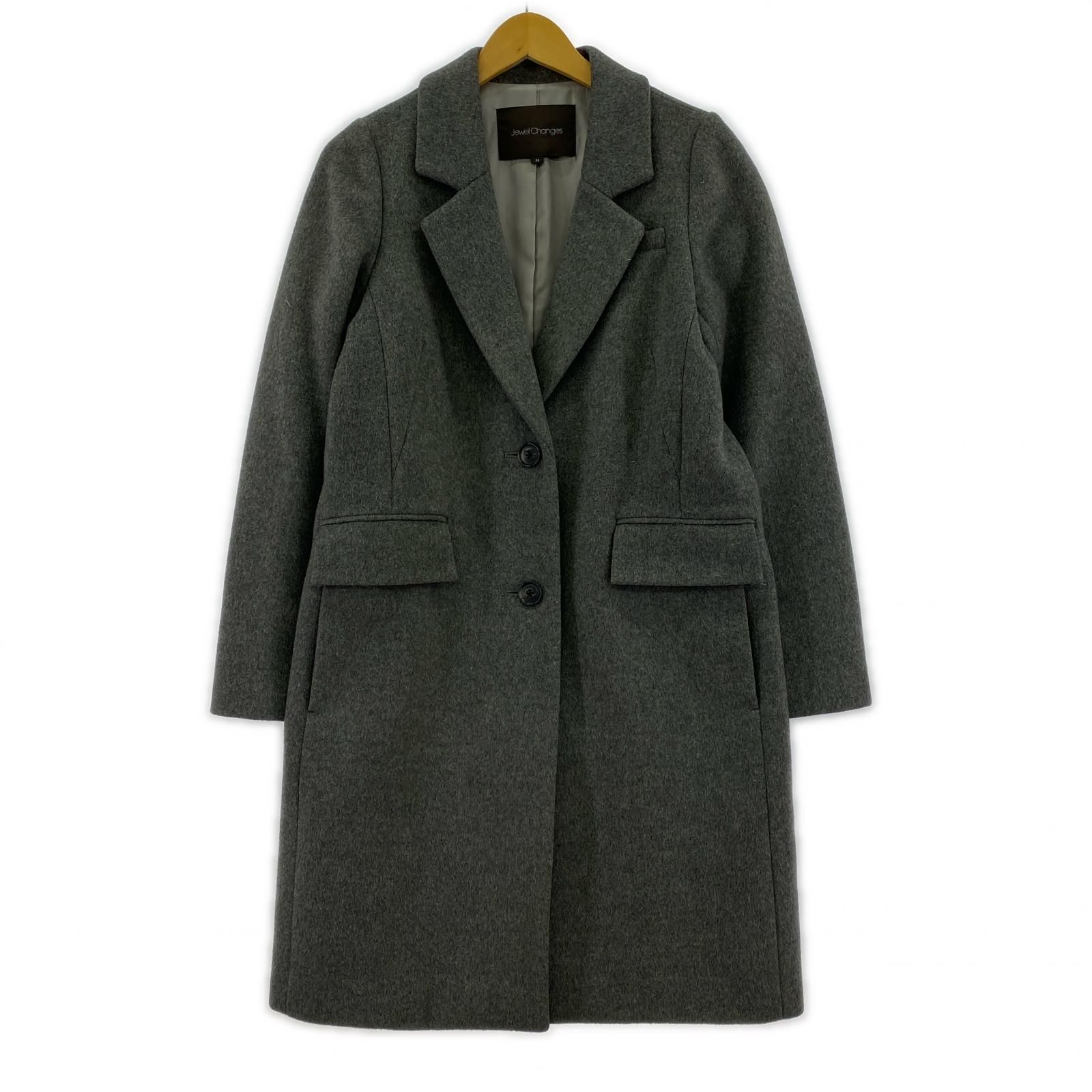 Jewel Changes ジュエルチェンジズ ウール チェスターコート size38 