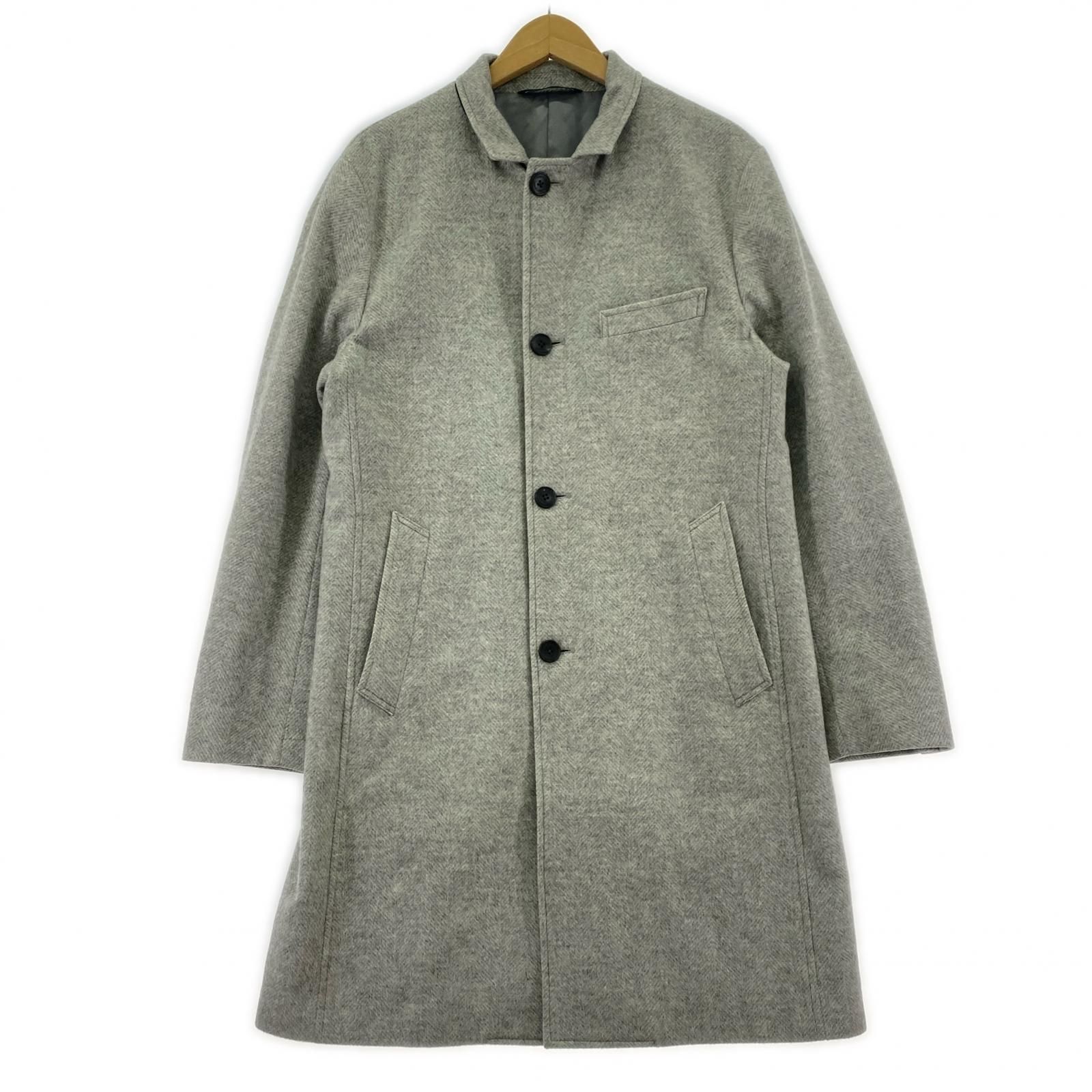 NEWYORKER ニューヨーカー ウール混コート sizeM/グレー - メルカリ