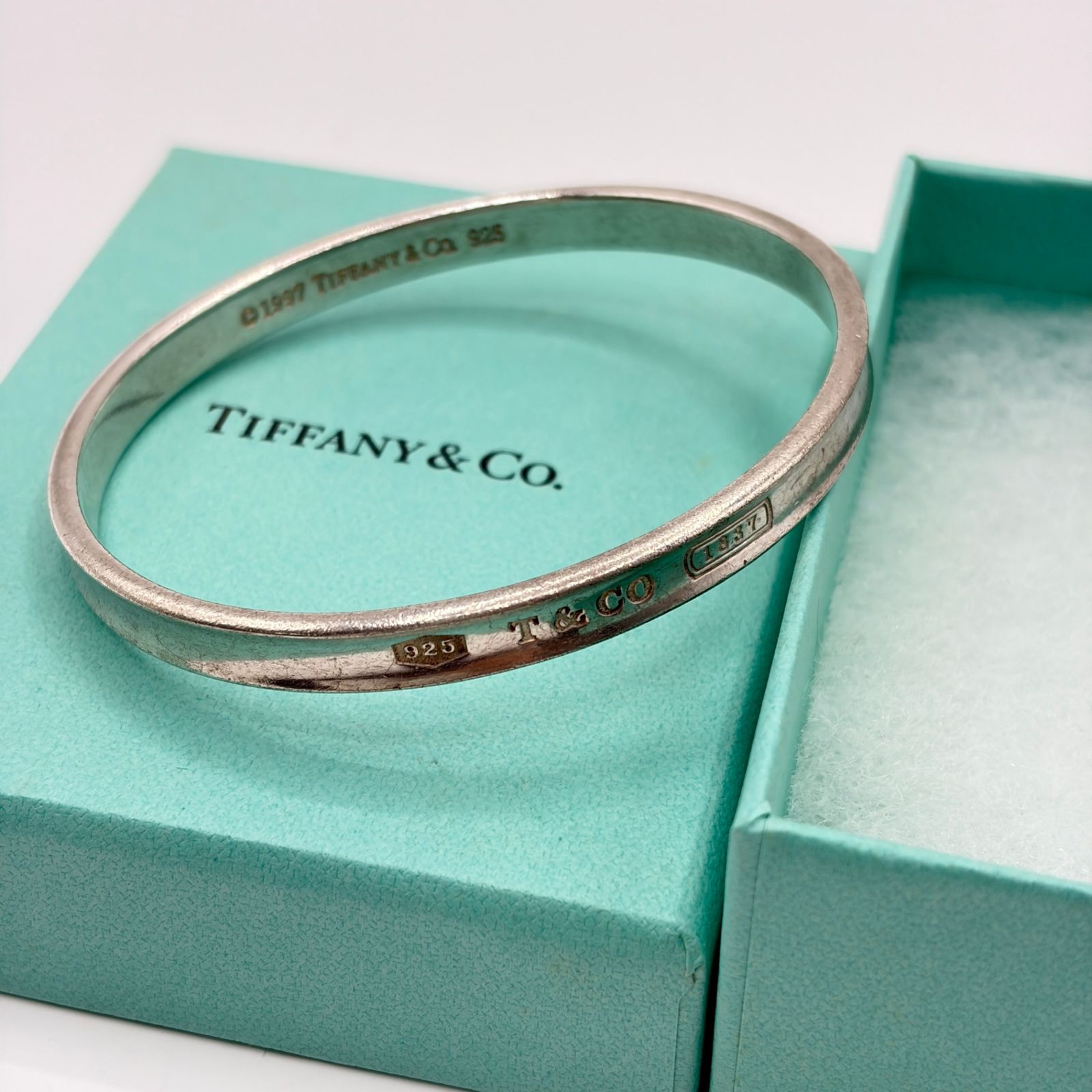 ナロー 0 ティファニー K18 中古Tiffany\u0026co 2P TIFFANY＆Co 