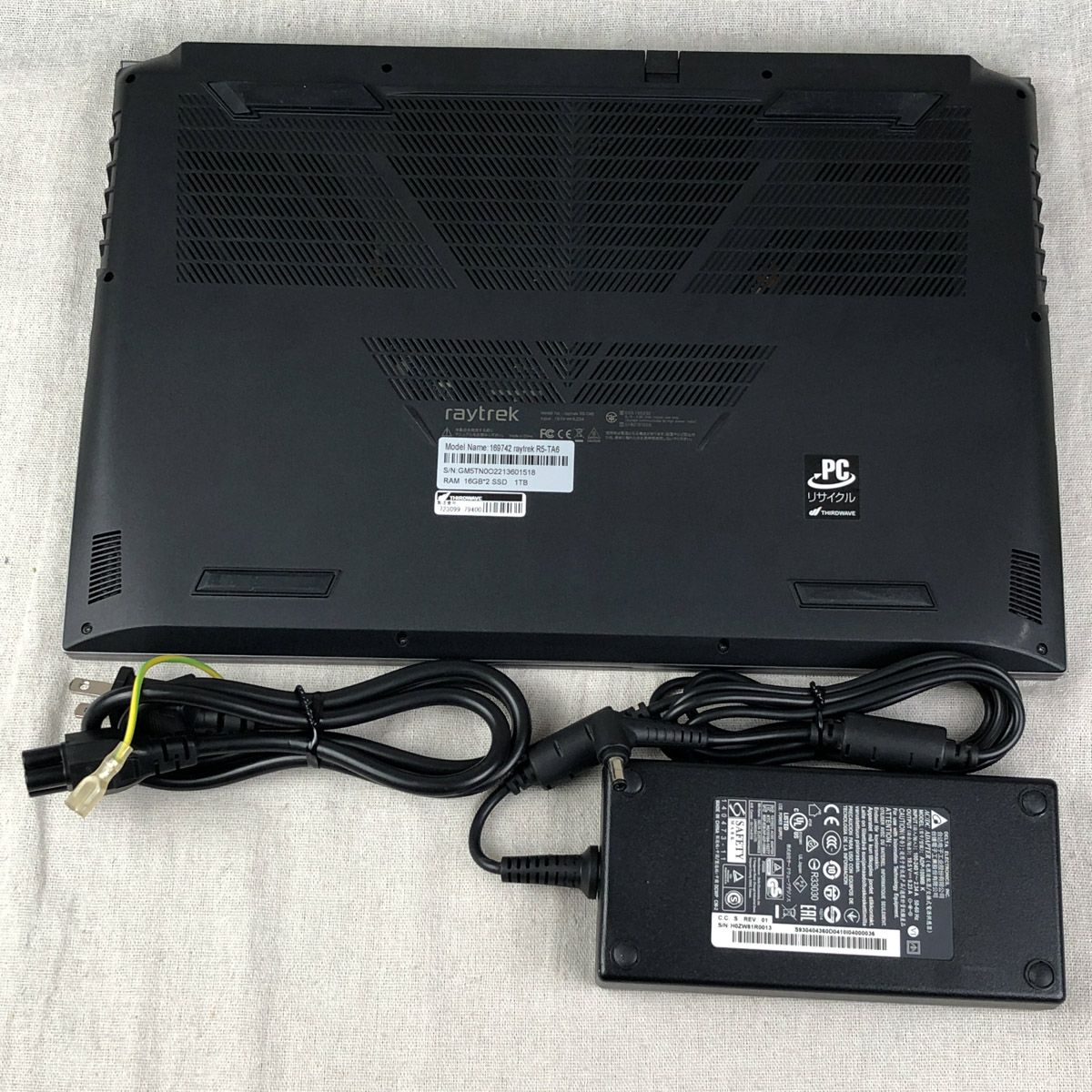 ジャンク raytrek R5-TA6 RTX3060 32GB SSD1TB - メルカリ