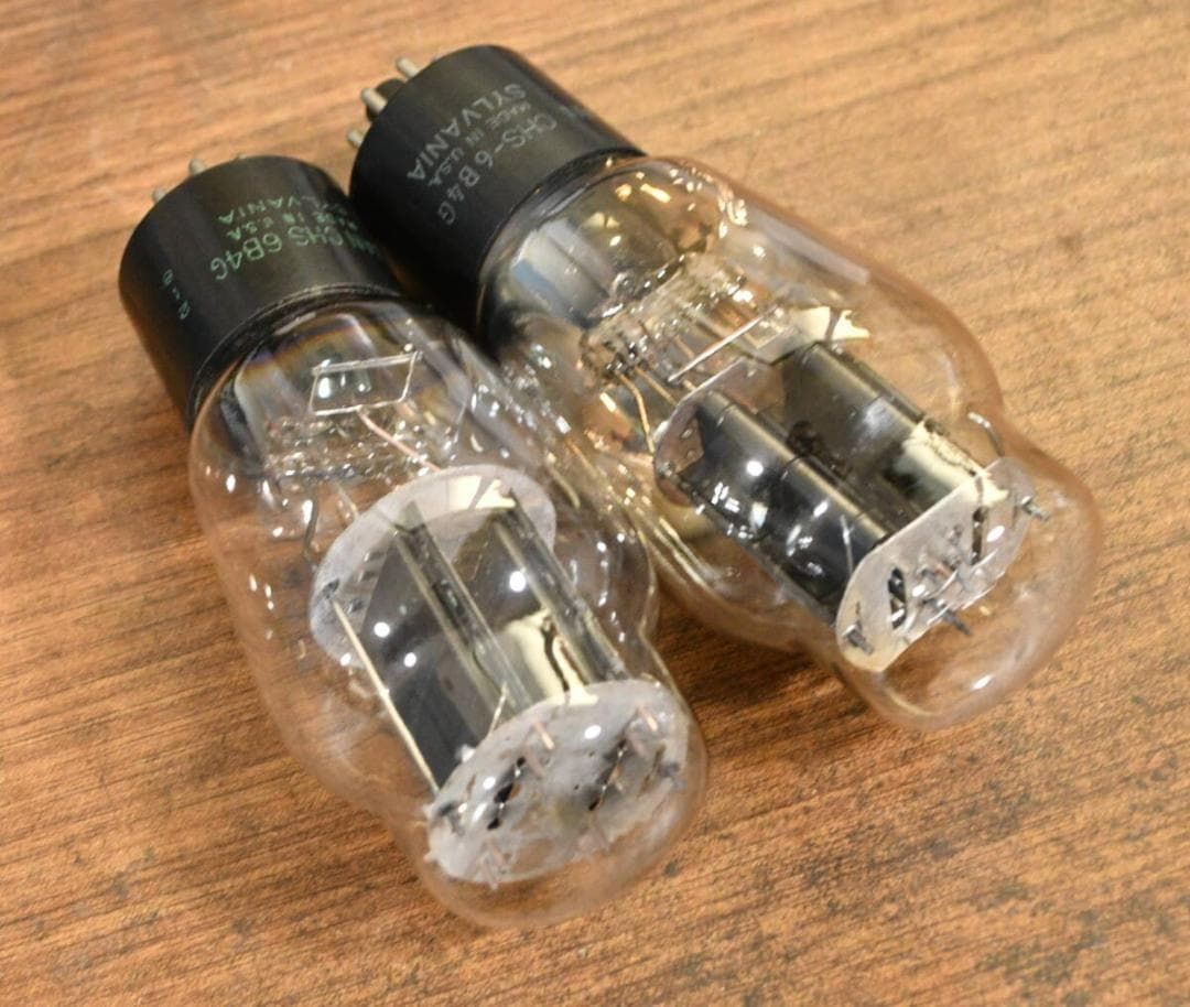 米国製 SYLVANIA JAN-CHS 6B4G真空管x2 音出し確認済み - メルカリ