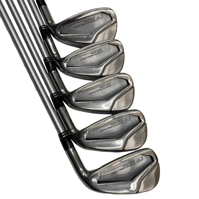 中古】 朝日ゴルフ METAL FACTORY T2 5S アイアンセット IR MURAKUMO