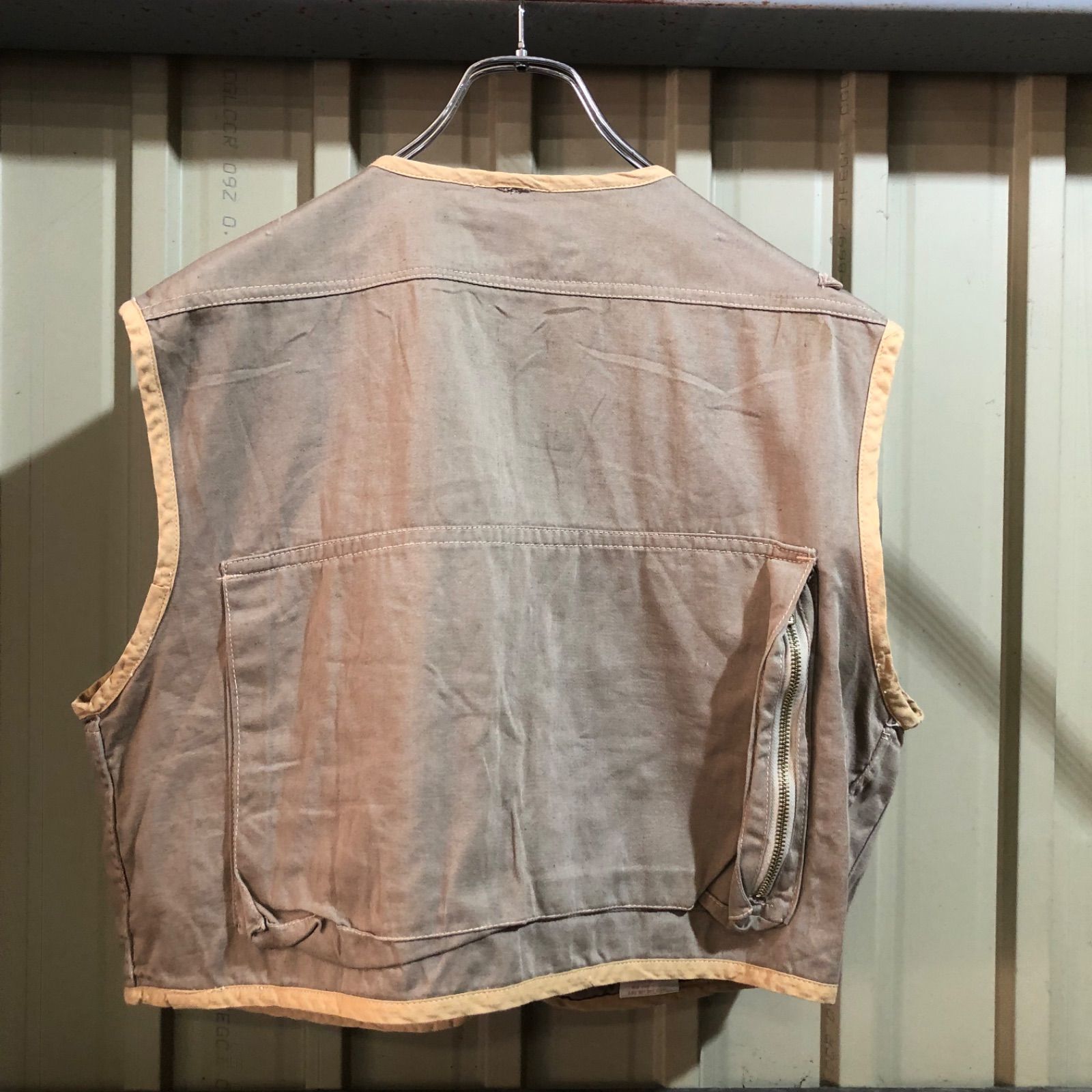 1490 WALKER フィッシングベスト ベージュ XL ウォーカー 多機能