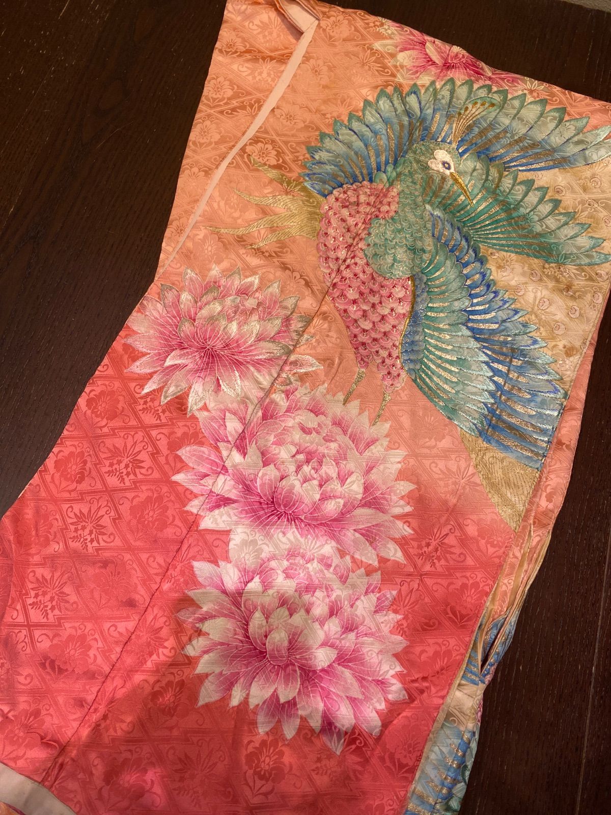まとめ売り】正絹振袖8枚 リメイク素材 ハンドメイド向け - メルカリ
