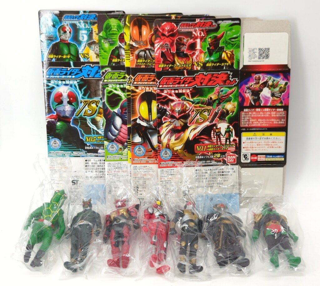 バンダイ 迫り来る強敵編/仮面ライダー対決セット/プレイヒーローVS 