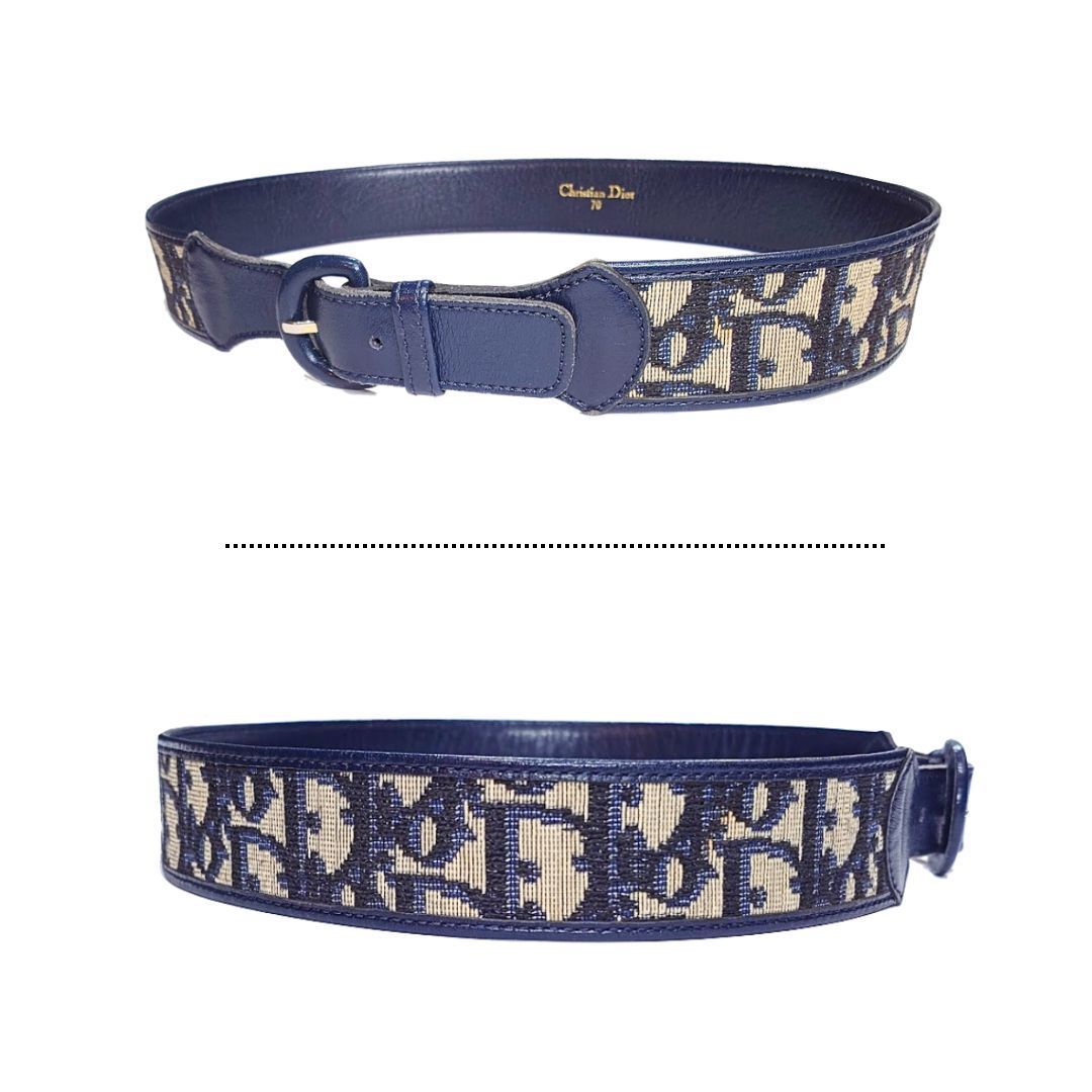 ヴィンテージ Christian Dior CD クリスチャン ディオール ベルト 70