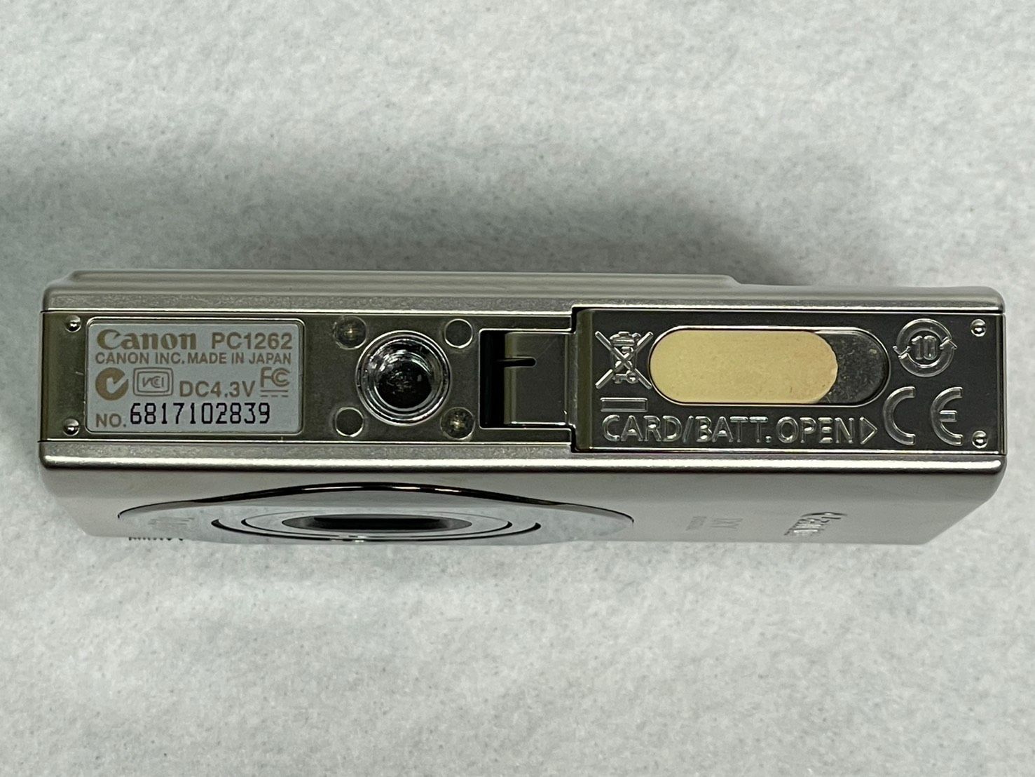 カメラ】Canon IXY DIGITAL 25IS PC1262 シルバー キャノン コンパクト