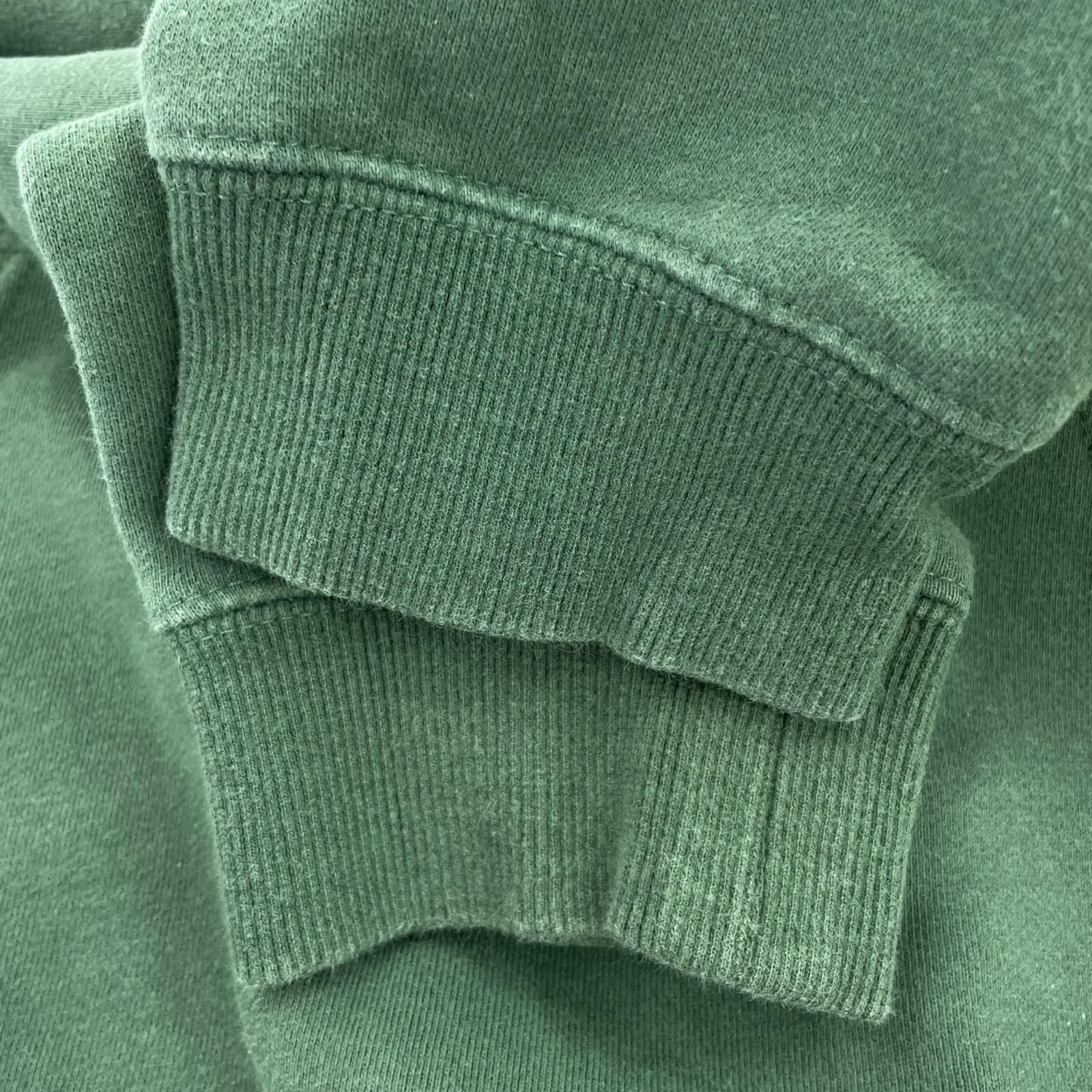 ステューシーパーカー緑 STUSSY ステューシー 裏起毛 ロゴパーカー