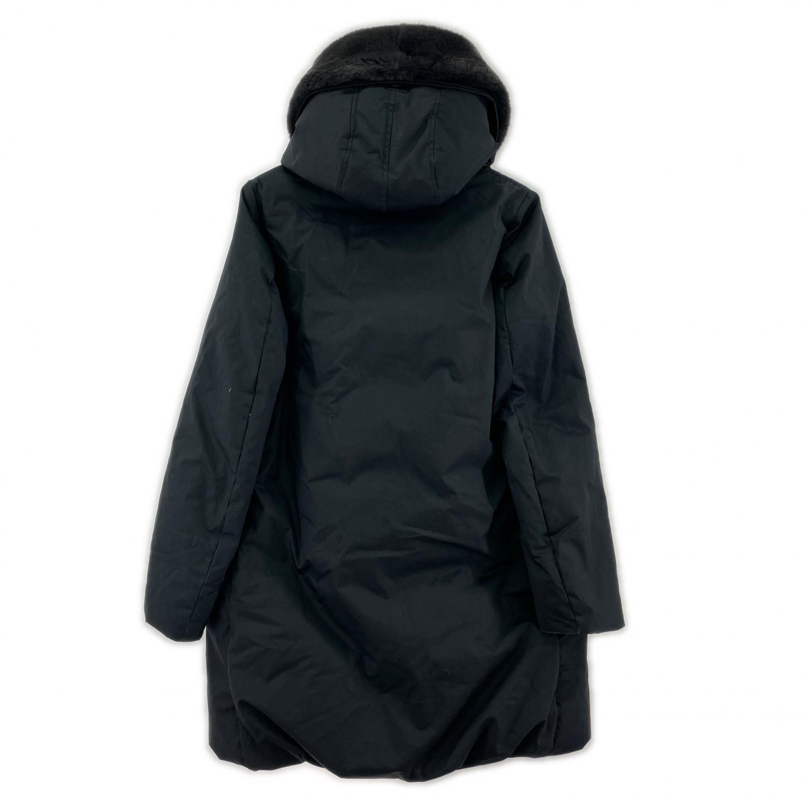 WOOLRICH ウールリッチ ラビットファーフード ダウンコート sizeS 