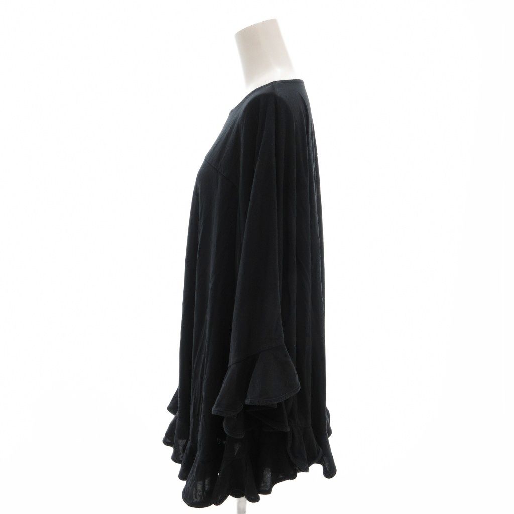 TO BE CHIC ブラックポンチョ TO BE CHIC ブラックポンチョ