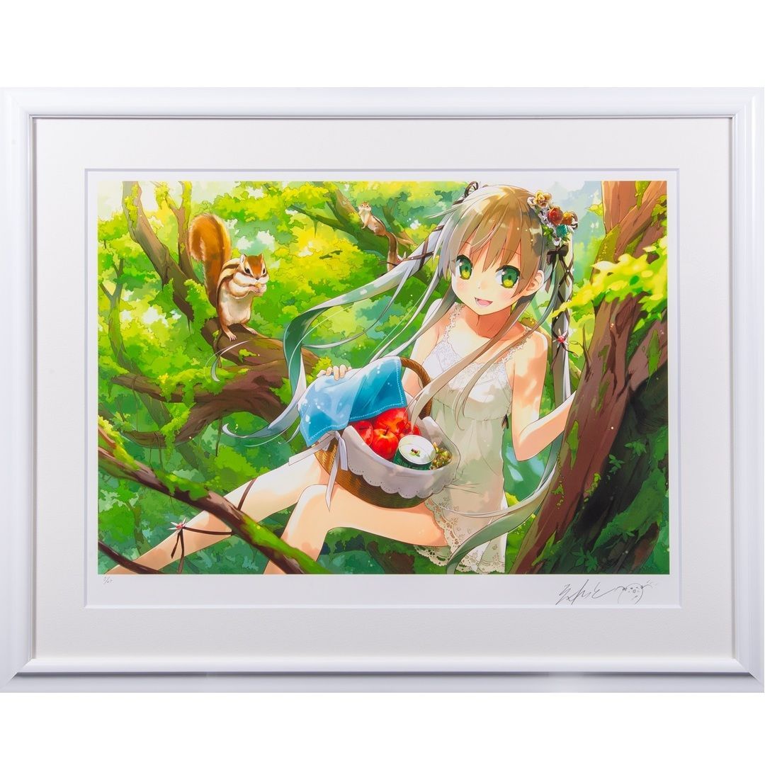 ヒロ　Hiten　版画 アールジュネス / アールビバン保証書付 Hiten買取】アールビバン版画・複製原画・タペストリーが【買取40