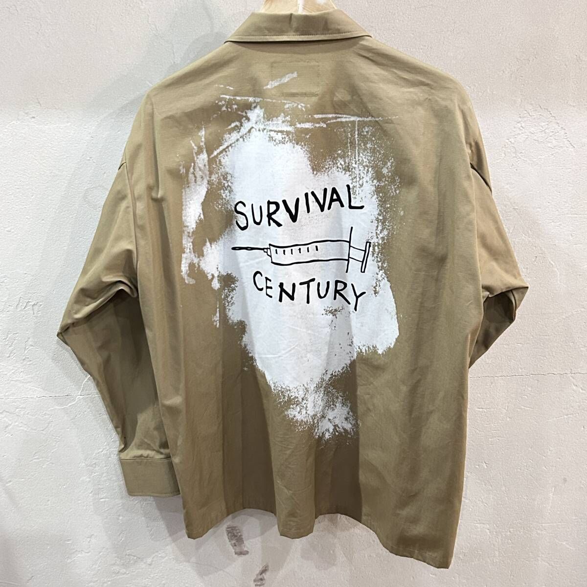 1394)試着程度美品 WTAPS 21SS JUNGLE 02 LS/COTTON. RIPSTOPシャツ 