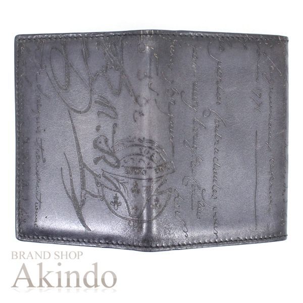 【新品未使用】ベルルッティ名刺入れ ベルルッティ Berluti メンズ カリグラフィ レザー カードケース 名刺