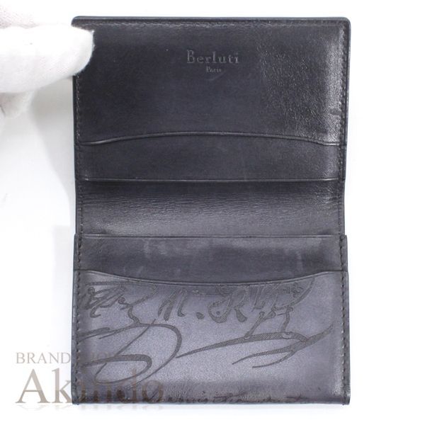 ベルルッティ インブイア スクリットレザー カードホルダー カード