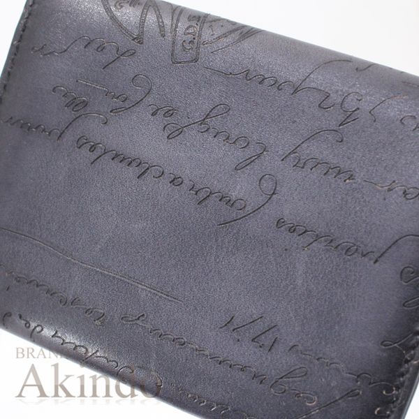 ベルルッティ カードケース 二つ折り 名刺入れ インブイア スクリット