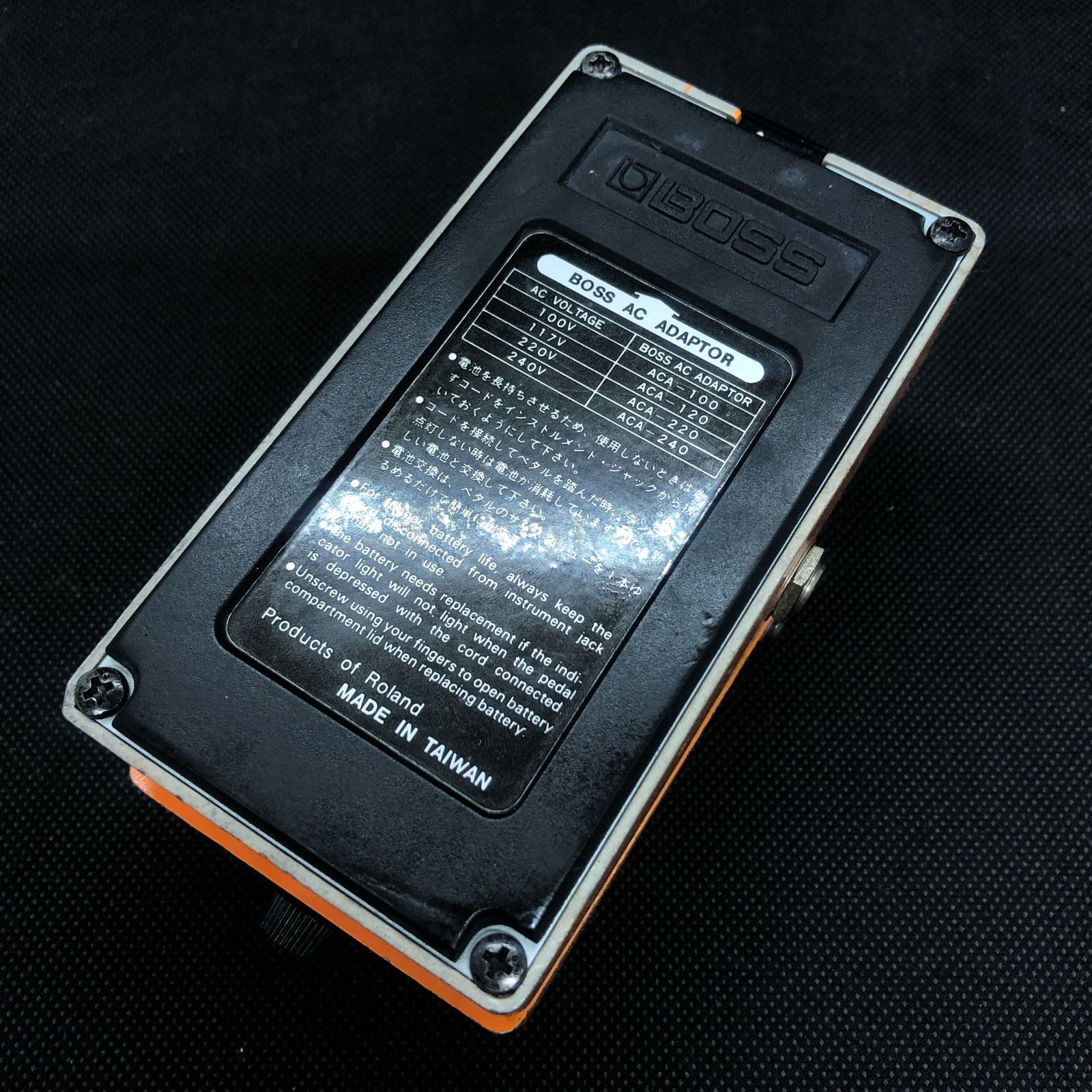 【激レア‼︎新品同様】1981年製 BOSS DS-1 Distortion BOSS DS-1 Distortion 1981年製 MADE IN TAIWAN A85QF19150B f146