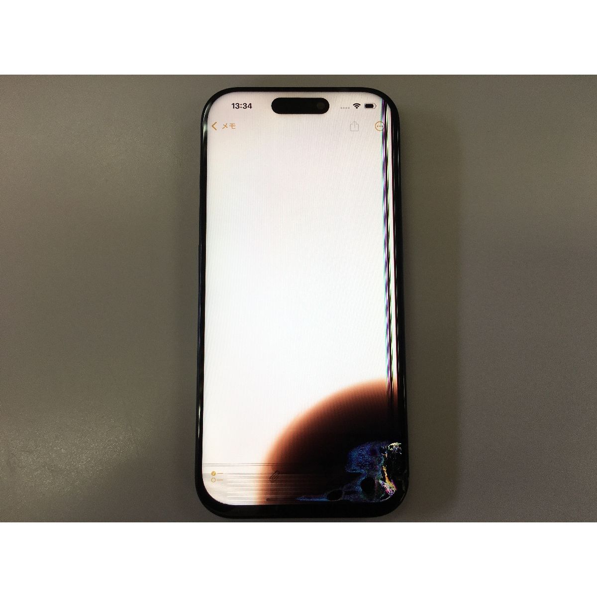 iPhone 16 256GB ティール 画面割れ ジャンク iPhone 16 256GB