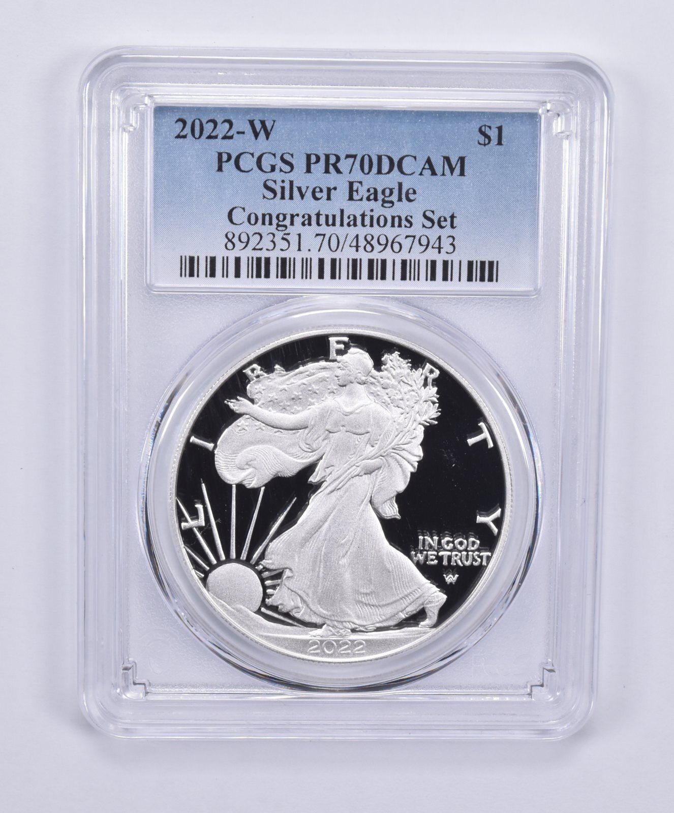 2022-W アメリカン シルバー イーグル コングラチュレーション セット