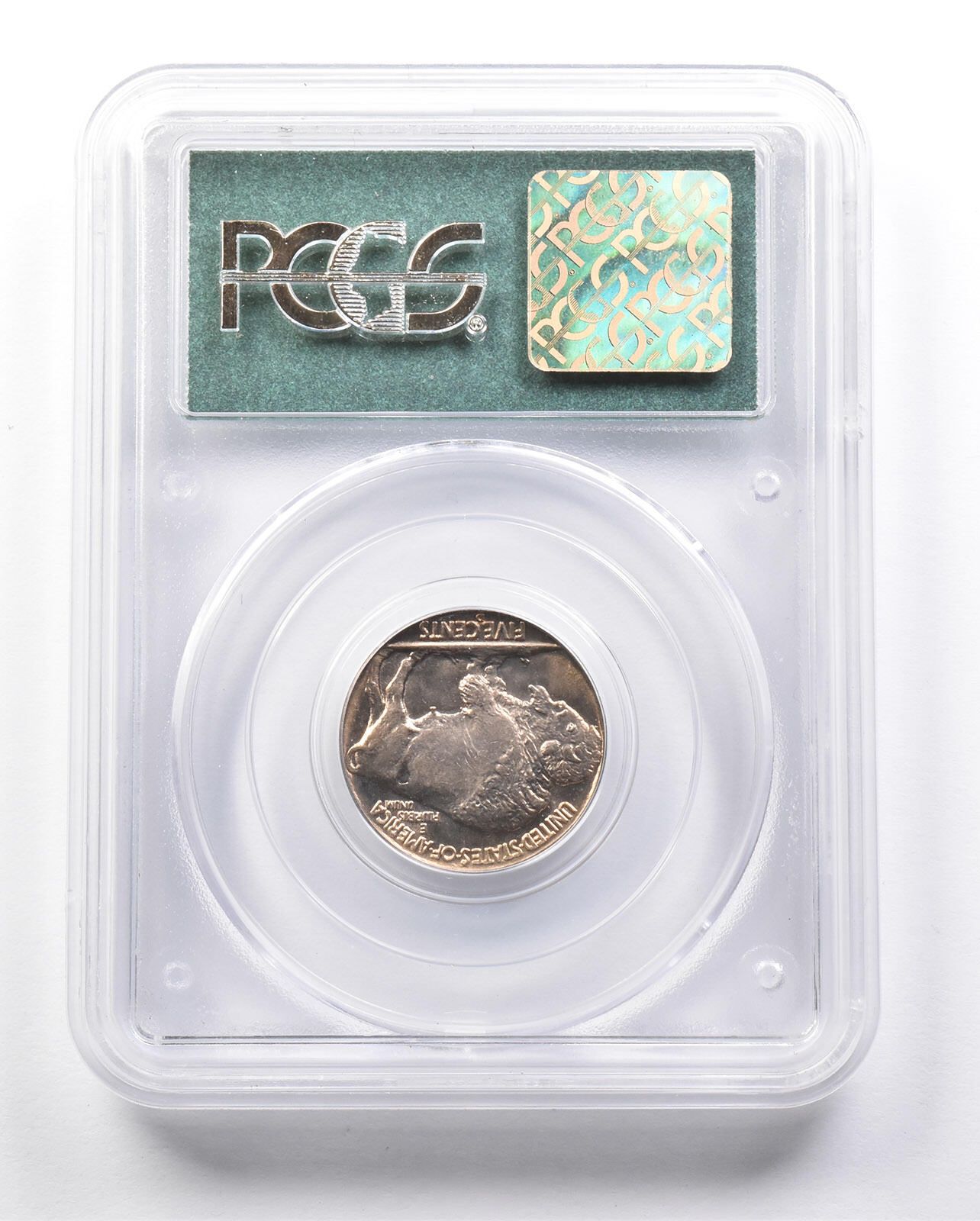 1938-D インディアンヘッド バッファローニッケル MS66 PCGS OGH *6601