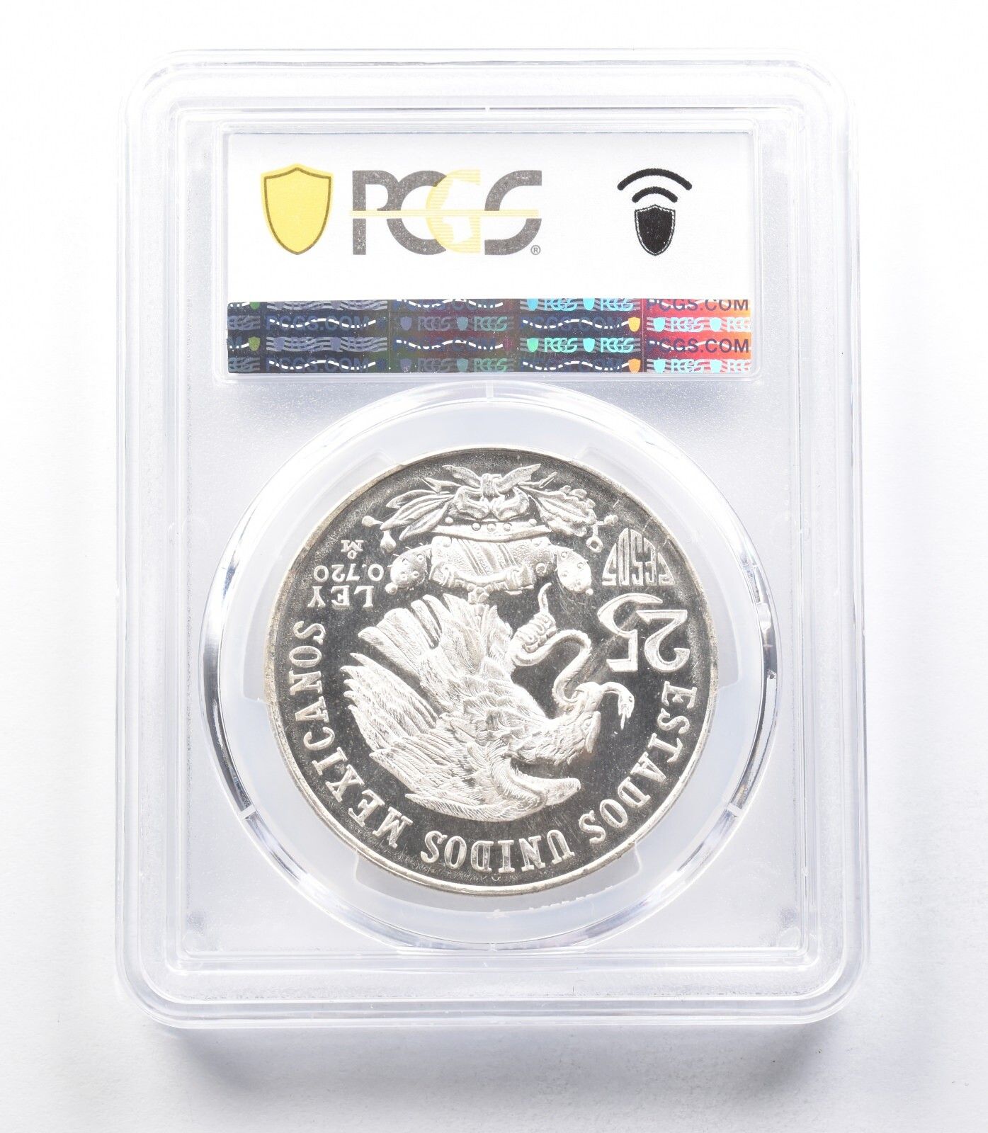 1968年 メキシコ 25ペソ オリンピック タイプ1 MS67 PL PCGS *1868