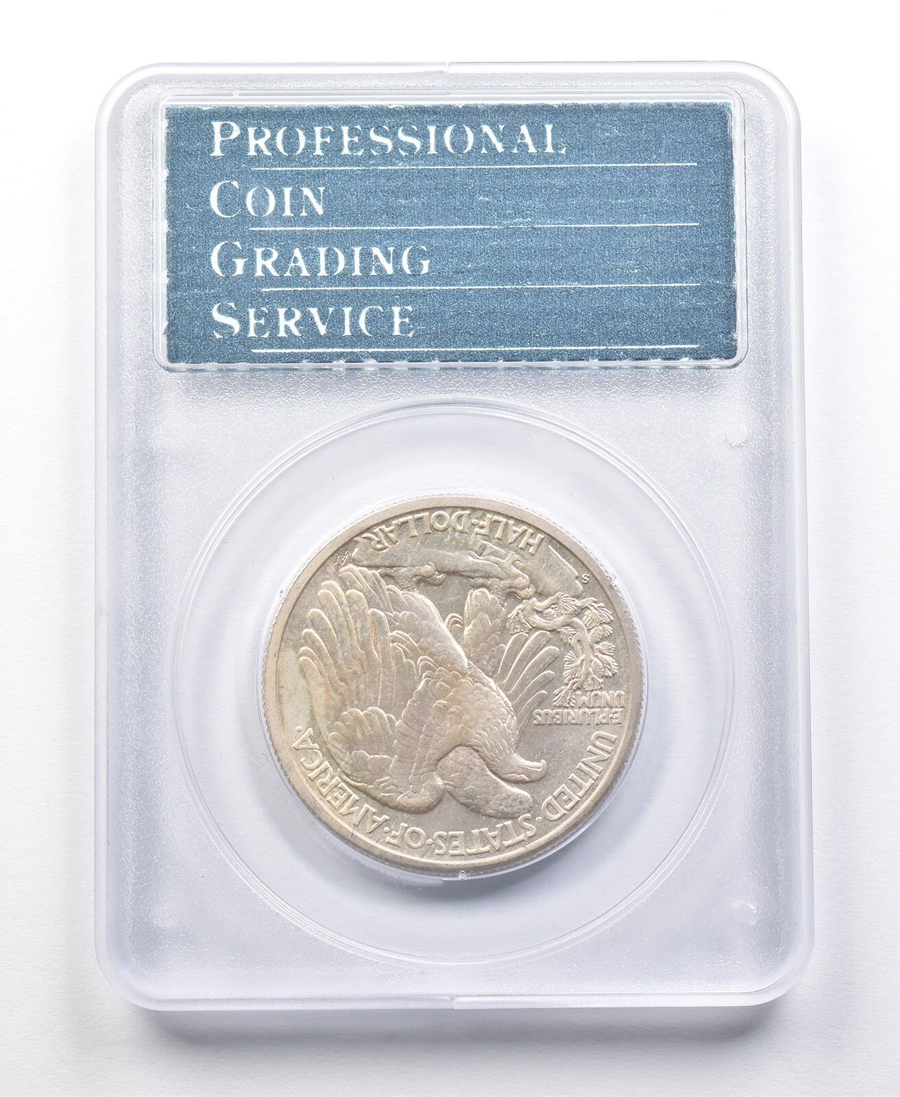 1943-S ウォーキング・リバティ・ハーフダラー MS64 PCGS ラトラー