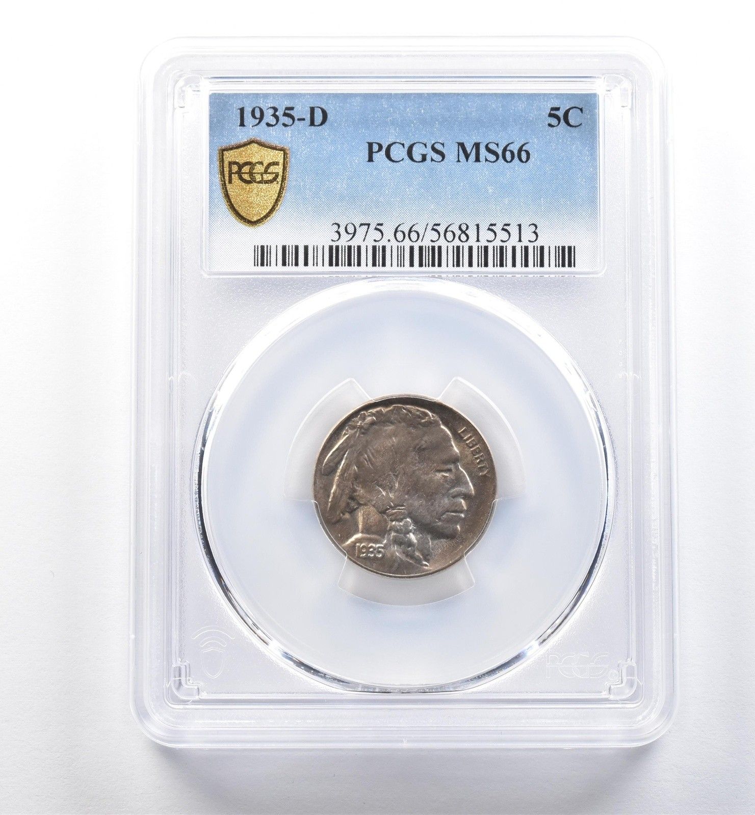 1937年インディアンヘッドバッファローニッケル5セントトーン❗️PCGS認証 1937年インディアンヘッドバッファローニッケル5セントトーン❗️PCGS