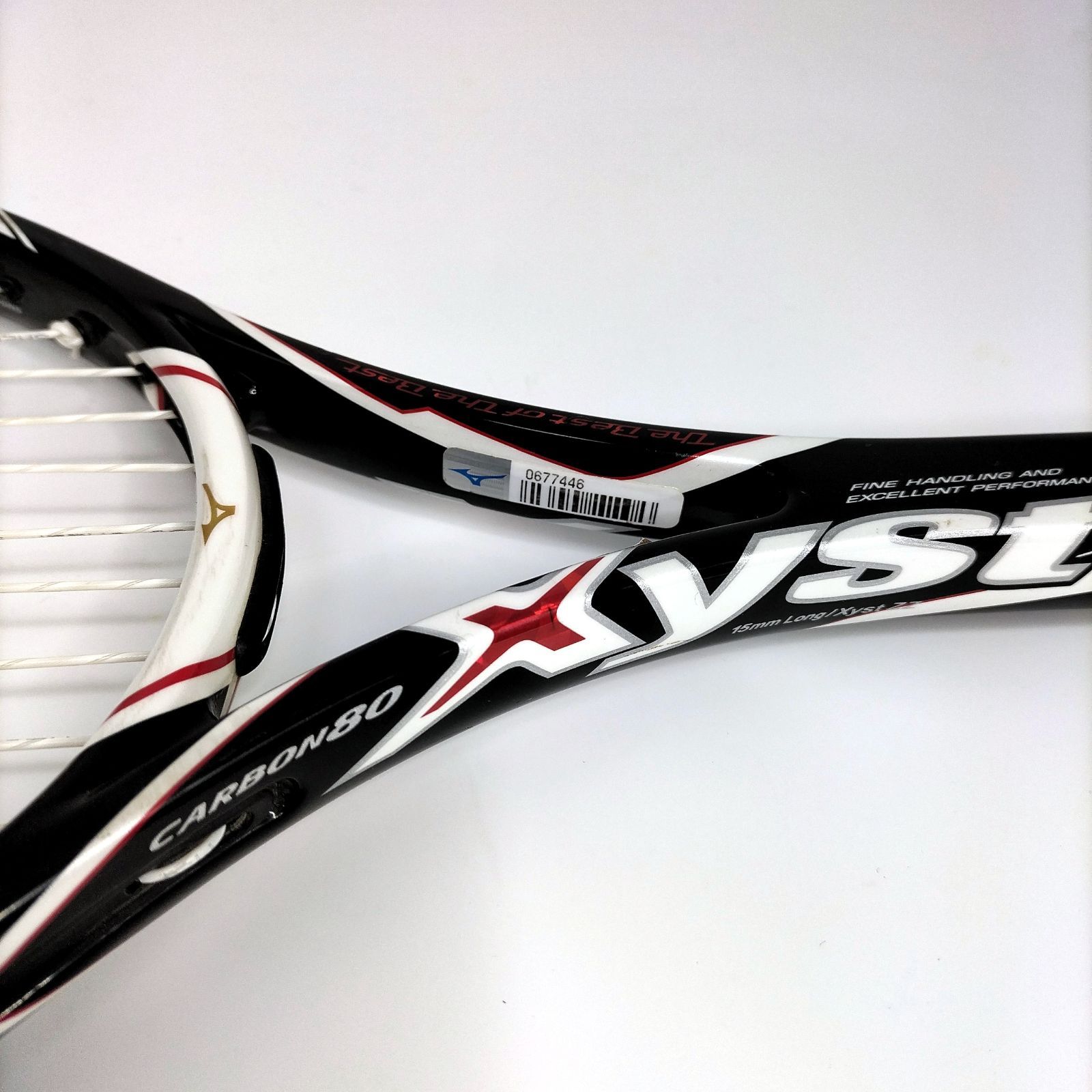 Mizuno XYST ZZ 15mmロング ソフトテニスラケット 美品 - メルカリ