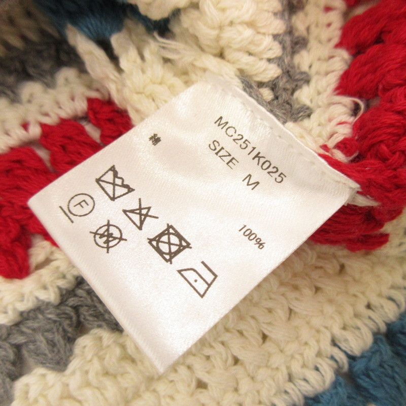 姫路東店】 中古 71MICHAEL ミシェル セーター CROCHET STRIPED
