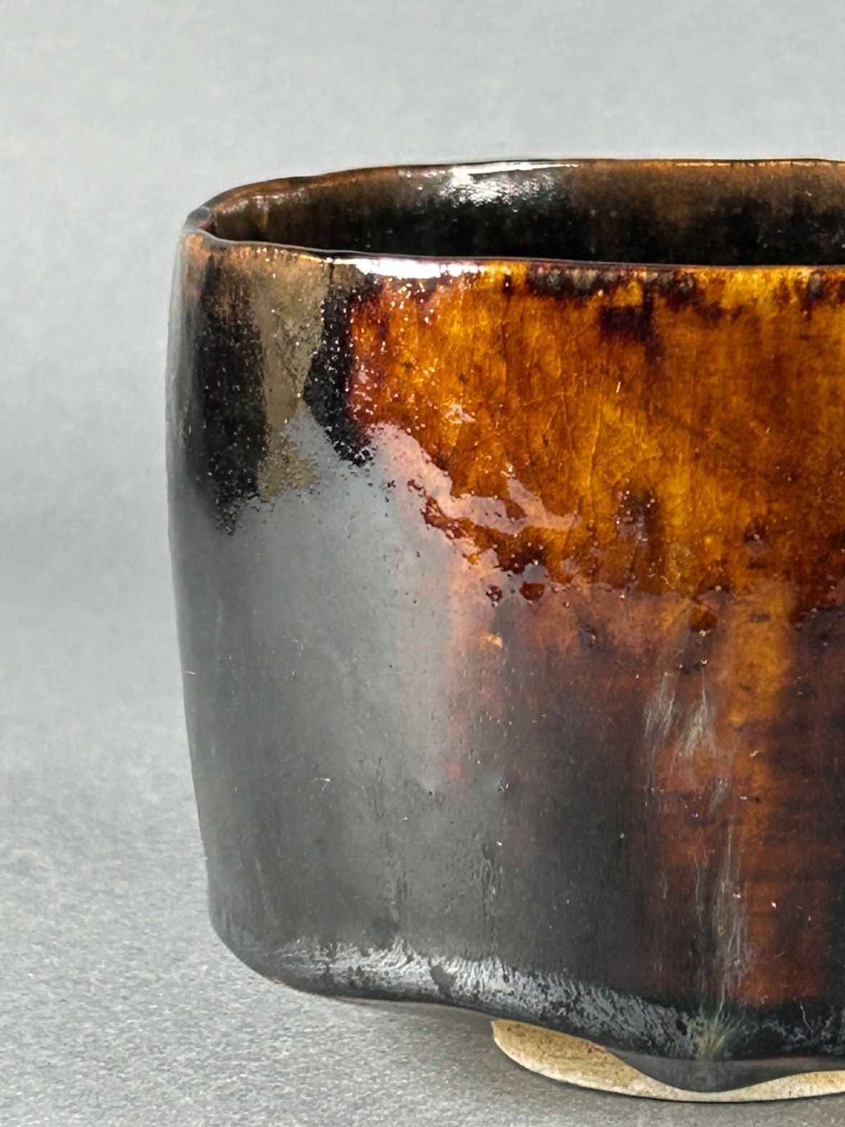 幽玄】陽炎園 淡海ぜぜ 茶碗 共箱 茶道具 茶碗 抹茶碗 - メルカリ