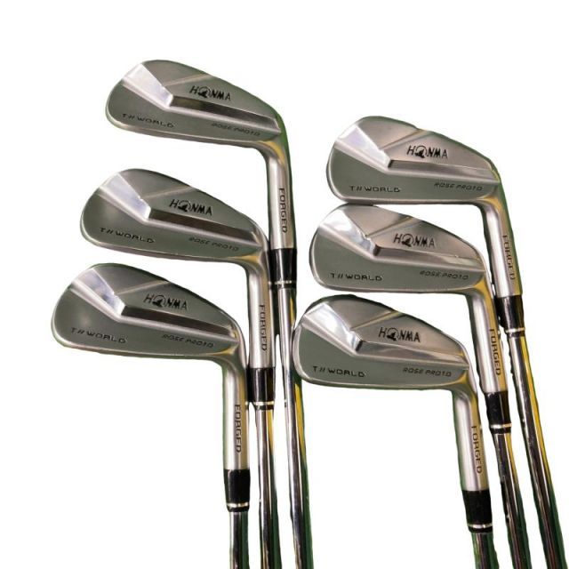 中古】 本間ゴルフ TOUR WORLD TW-MB ROSE PROTO 6S アイアンセット IR