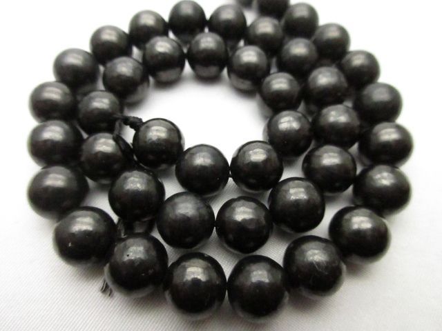 希少】/【シュンガイト】/玉size(約8.4㎜〜約8.7㎜)/1set(5玉)/【20億