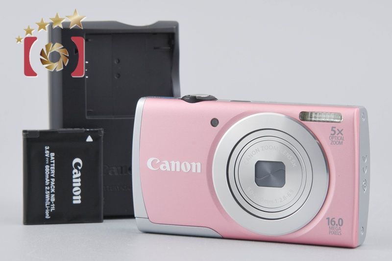 Canon キヤノン PowerShot A2600 ピンク コンパクトデジタルカメラ 