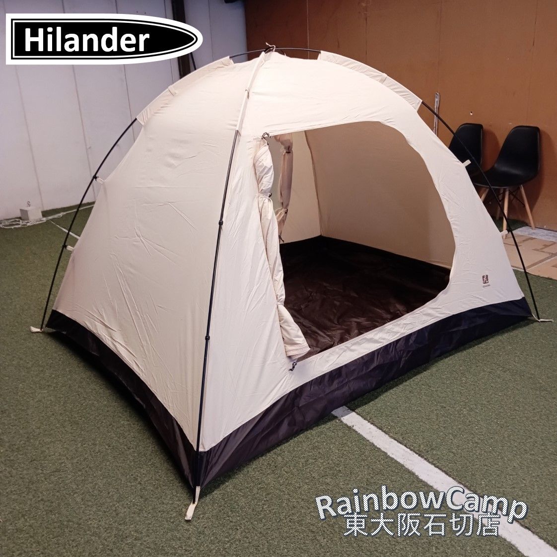 ◇Hilander(ハイランダー) 自立式インナーテント ポリコットン2 3人用