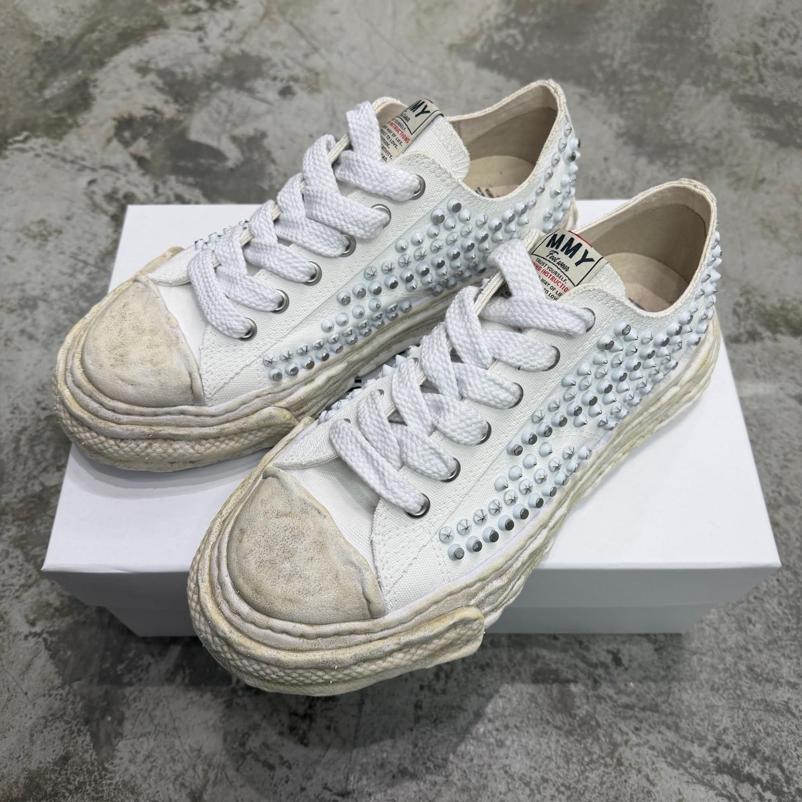 参考上代59400円 Maison MIHARA YASUHIRO PETERSON 23 STUDDED LOW 