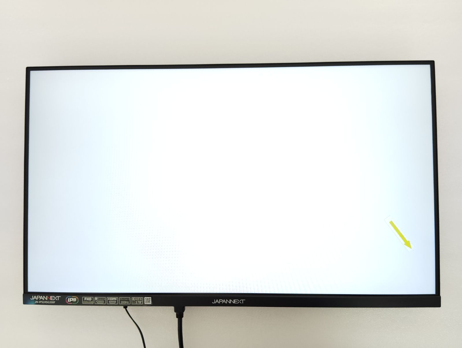 JAPANNEXT 24.5型 200Hz ゲーミングモニター FHD IPS - メルカリ