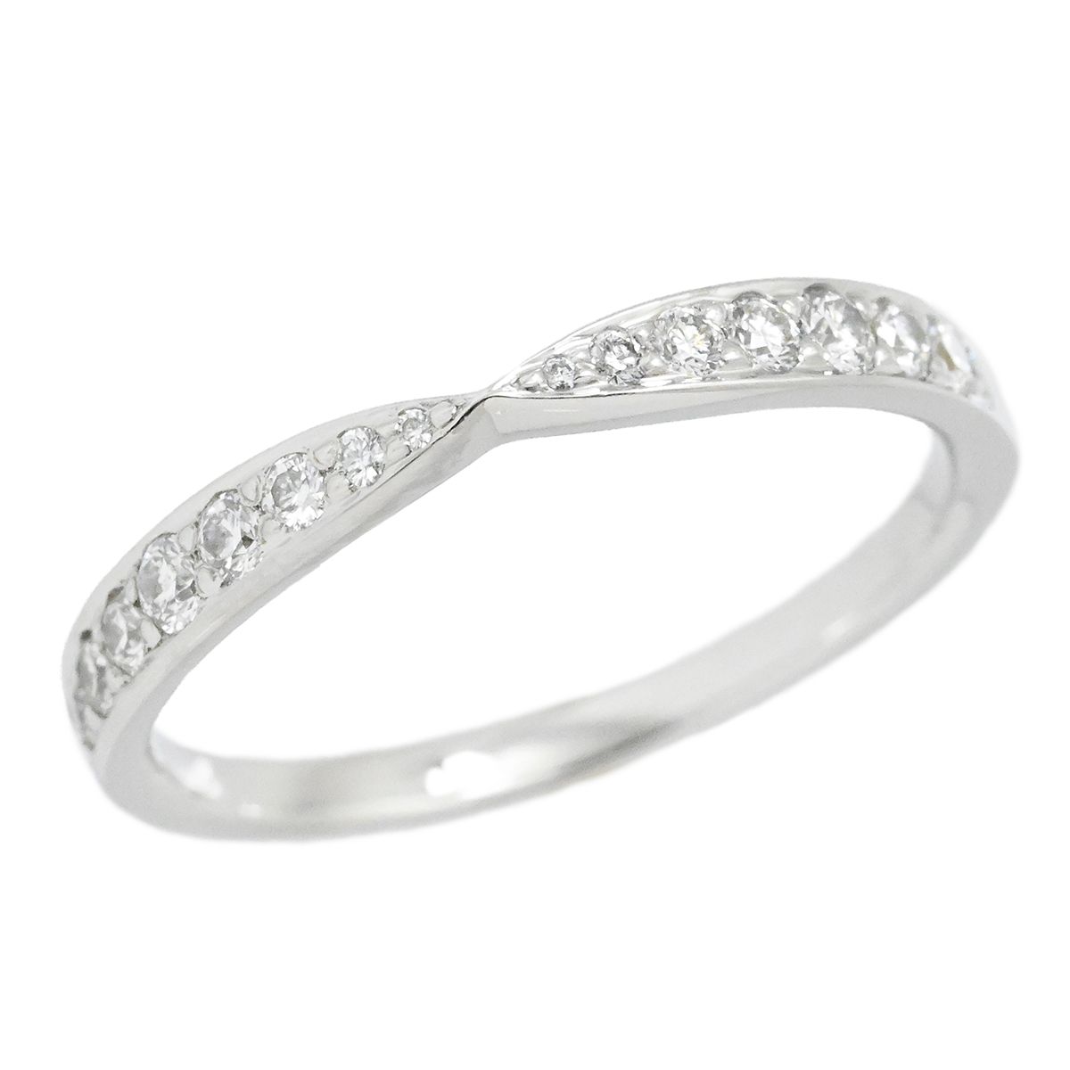 ティファニー TIFFANY & Co. Pt950 プラチナ ダイヤ ハーモニーリング