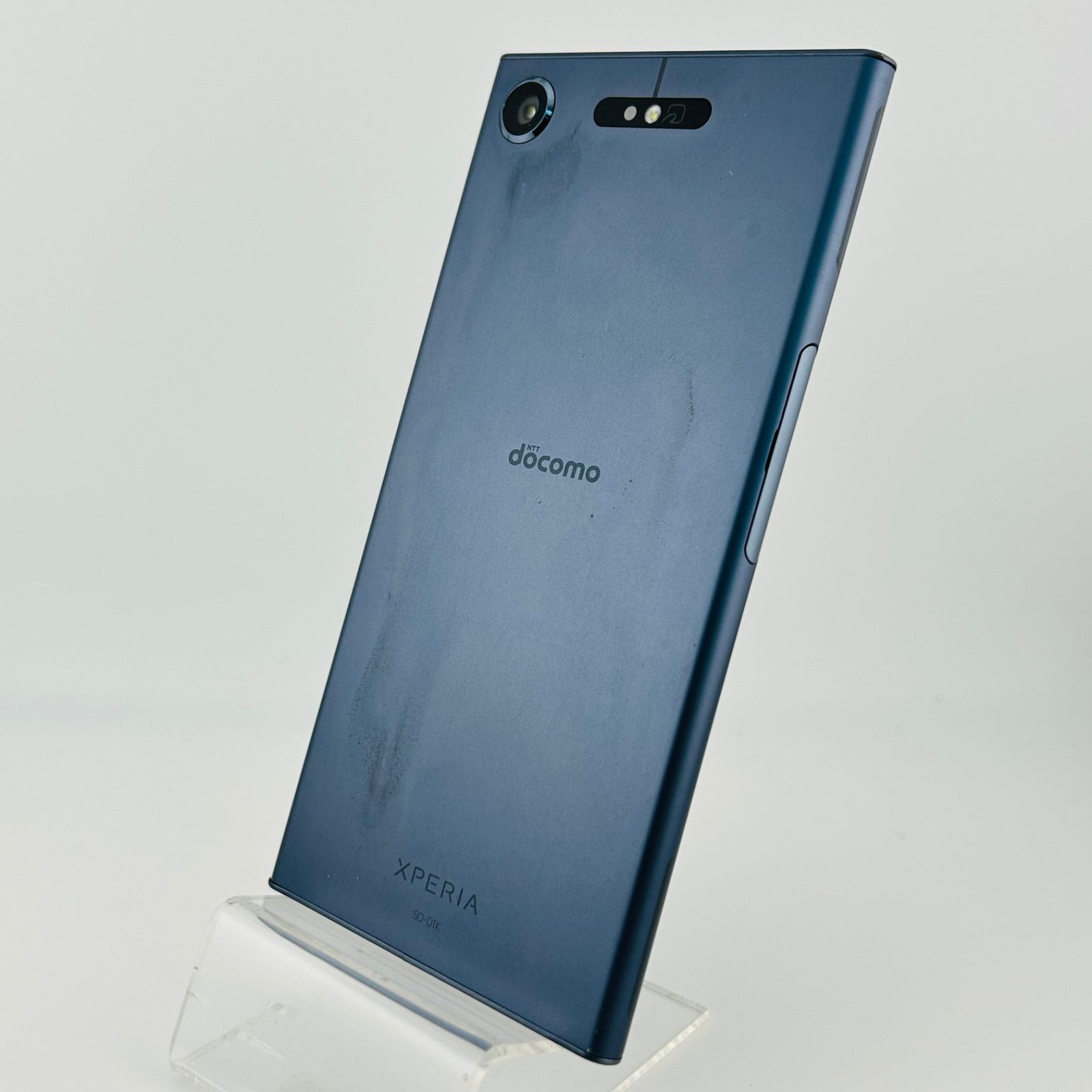 バッテリー良好 Xperia XZ1 SO-01K 64GB ムーンリットブルー SIMフリー 