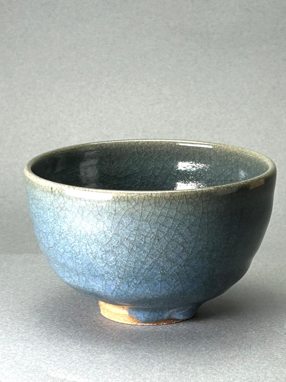 幽玄】人間国宝 中島宏 青磁 茶盆 共箱 茶道具 茶碗 - メルカリ