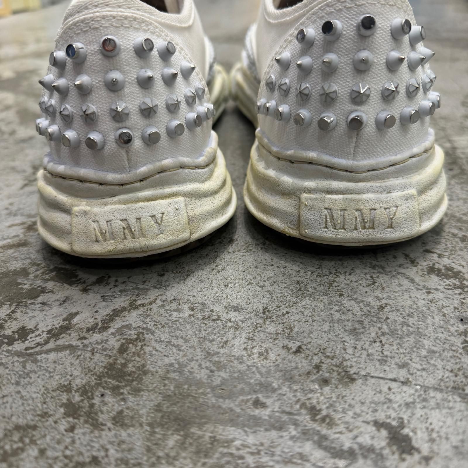 参考上代57200円 未使用 Maison MIHARA YASUHIRO BAKER Studs Low-Top 