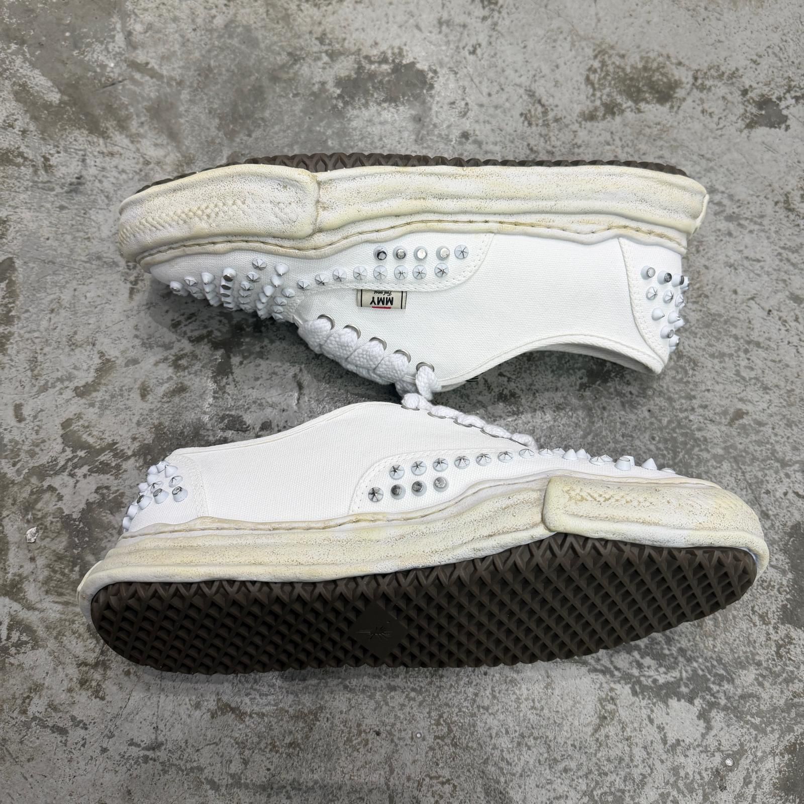参考上代57200円 未使用 Maison MIHARA YASUHIRO BAKER Studs Low-Top 