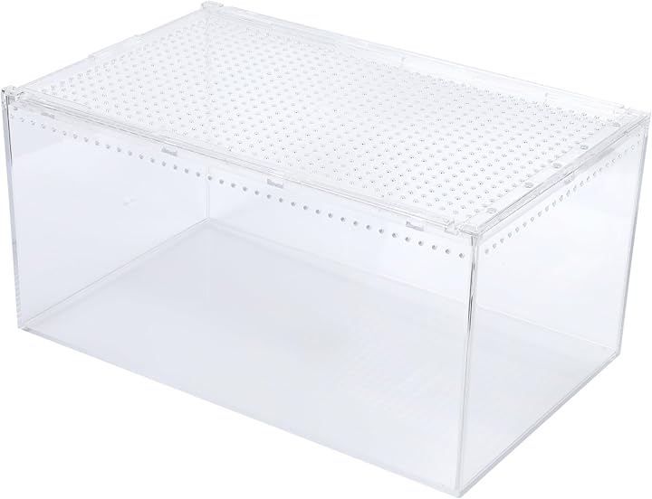 Neutral Zenith 爬虫類 ケージ シェルター 飼育ケース アクリル製